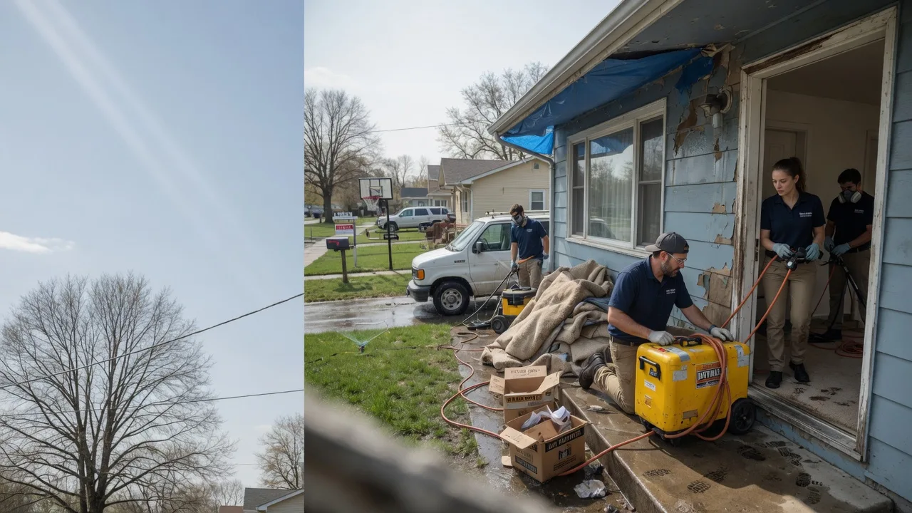 Basement Flood Cleanup in Montpelier, IA near me